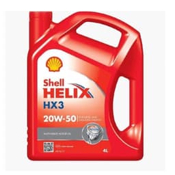 جركن زيت شل احمر 20W-50 4L